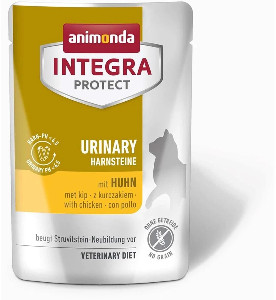 ANIMONDA Integra Protect Urinary Struvit su vištiena - šlapias maistas katėms - 85 g