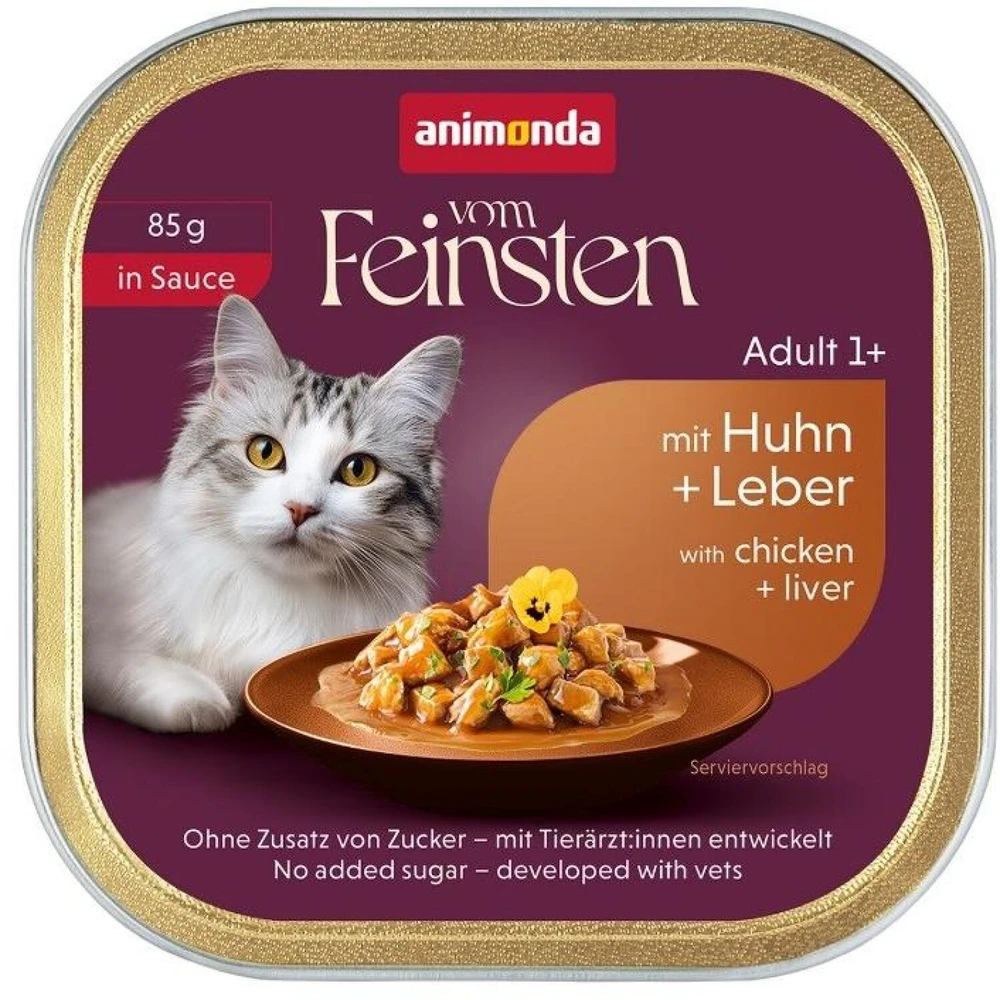 Animoda ANIMONDA VF Adult in Sauce with vištiena + liver 85g