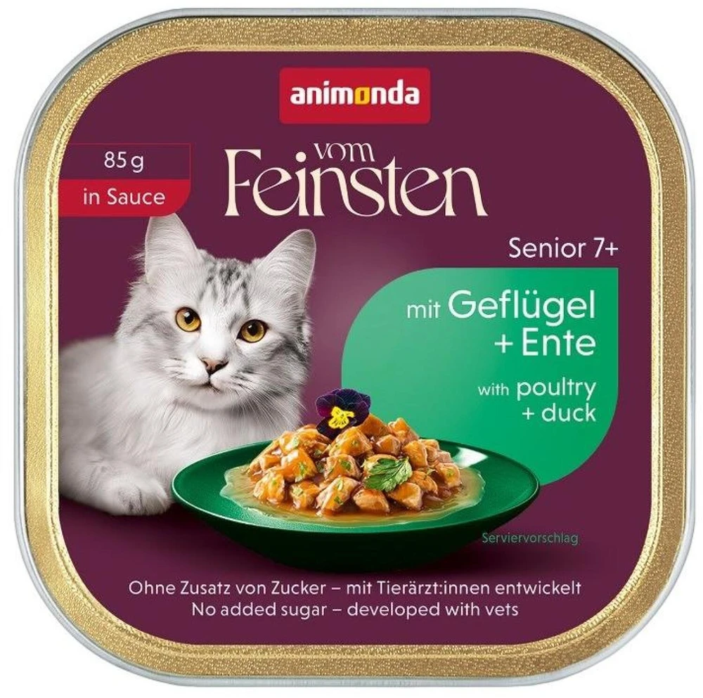 Animoda ANIMONDA VF Senior in Sauce with poultry + duck 85g