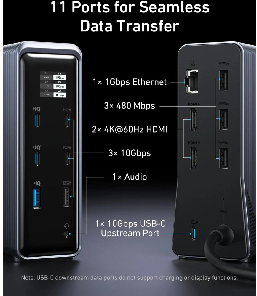 „Anker Prime“ įkrovimo stotelė 160 W | A83B63A1