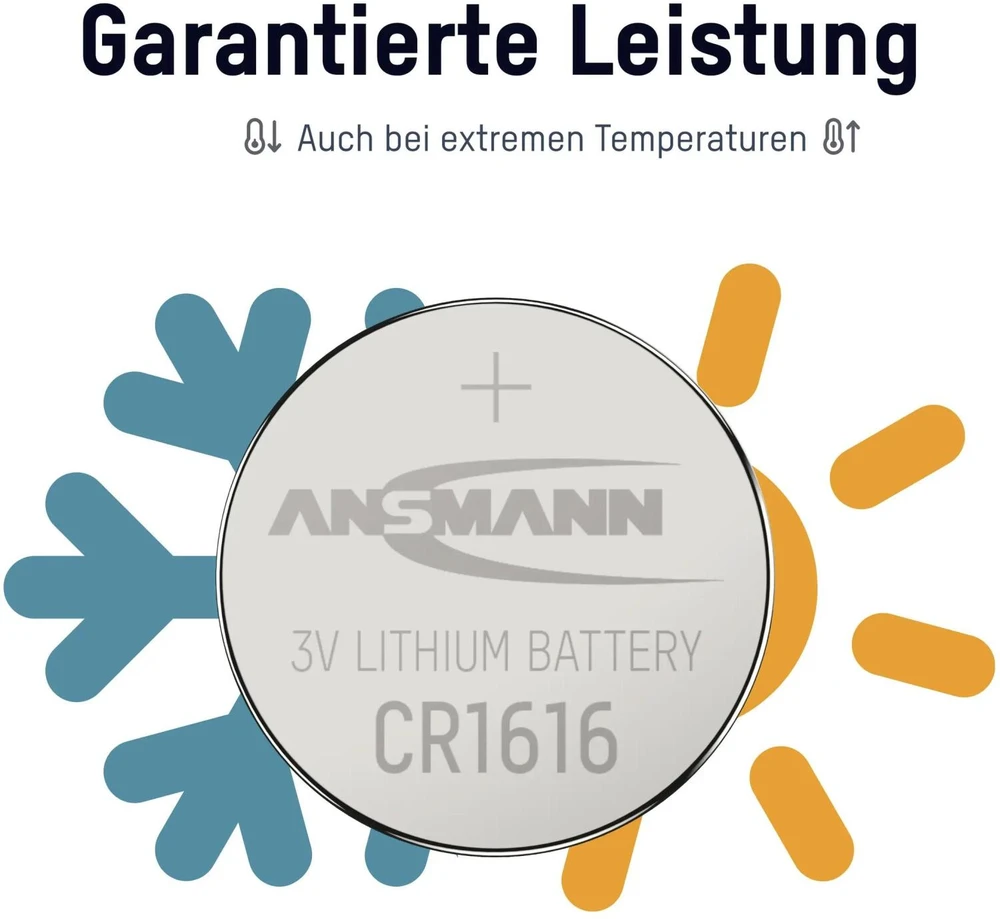 Ansmann Bateria CR1616 1 vnt.