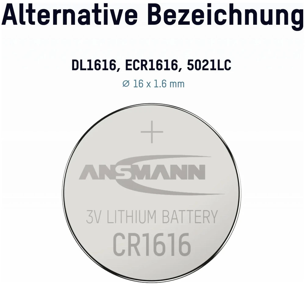 Ansmann Bateria CR1616 1 vnt.