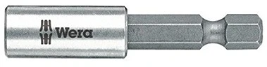Universalus antgalių laikiklis Wera 893/4/1 K, 50mm, magnetinis, blisteryje