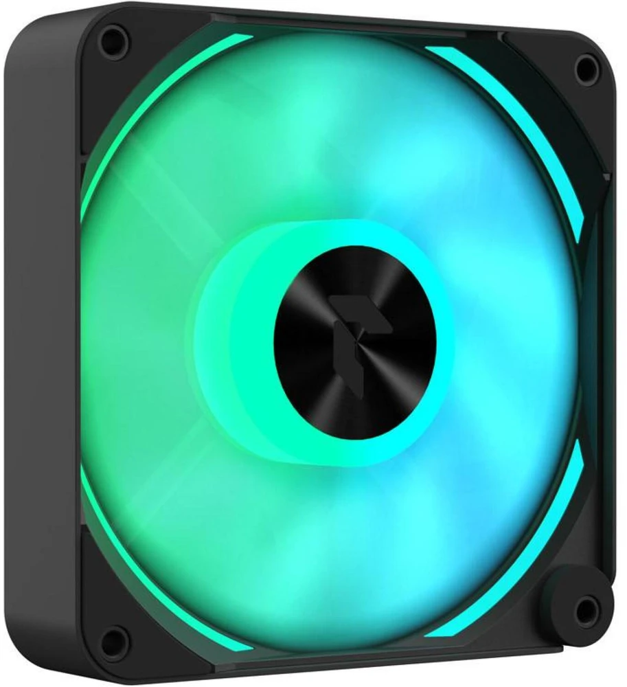 APNX FP2-120 PWM korpuso ventiliatorius, ARGB – 120mm, juodos spalvos