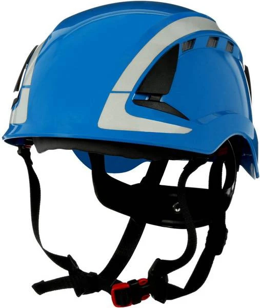 Apsauginis šalmas, ventiliuojamas, SecureFit, mėlynas X5003V-CE, 3M