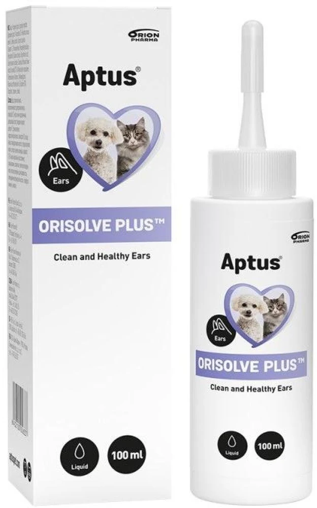 Aptus Aptu - Ausų valymo tirpalas Orisolve Plus 100 ml