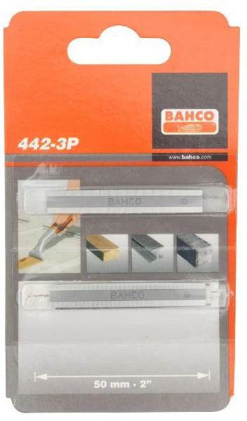 Geležtė grandikliui Bahco 50mm 3vnt, tinka modeliui 650