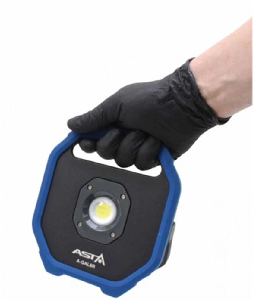 Akumuliatorinis prožektorius ASTA A-GAL8R; LED; 3,7 V; 2x4,4 Ah akum.