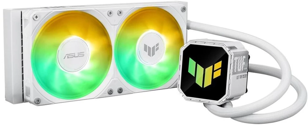 ASUS TUF GAMING LC III 240 ARGB WHT procesorius „viskas viename“ skysčio aušintuvas 12 cm Baltas