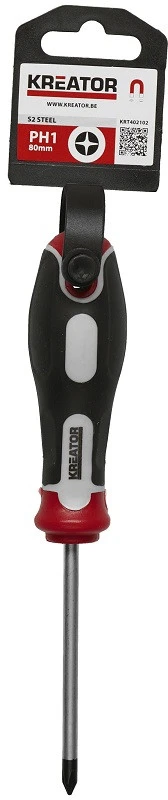 Atsuktuvas PH1x80mm KRT402102 KREATOR