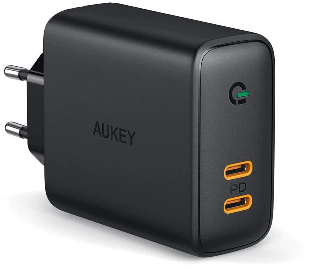 Išorinis Įkroviklis - Aukey PA-D2 36W Juoda