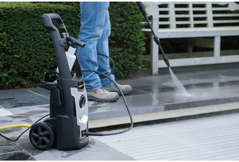 Aukšto slėgio plovimo įrenginys 1400W, 110 BAR, POWXG90405 POWERPLUS XG