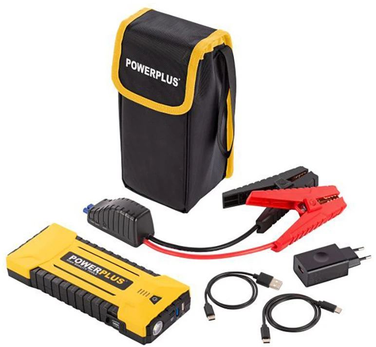 Powerplus POWX4258 – JUMP STARTER 3-IN-1 1200A/16000MAH/12V