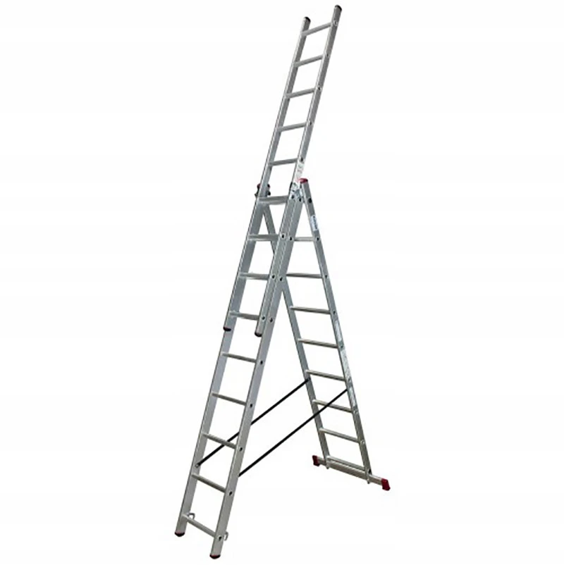 AW-Tools AWTOOLS ALIUMINIO KOPĖČIAS 3x13 ŽINGSČIŲ 150KG PRITAIKYMAS PRIE LAIPTŲ
