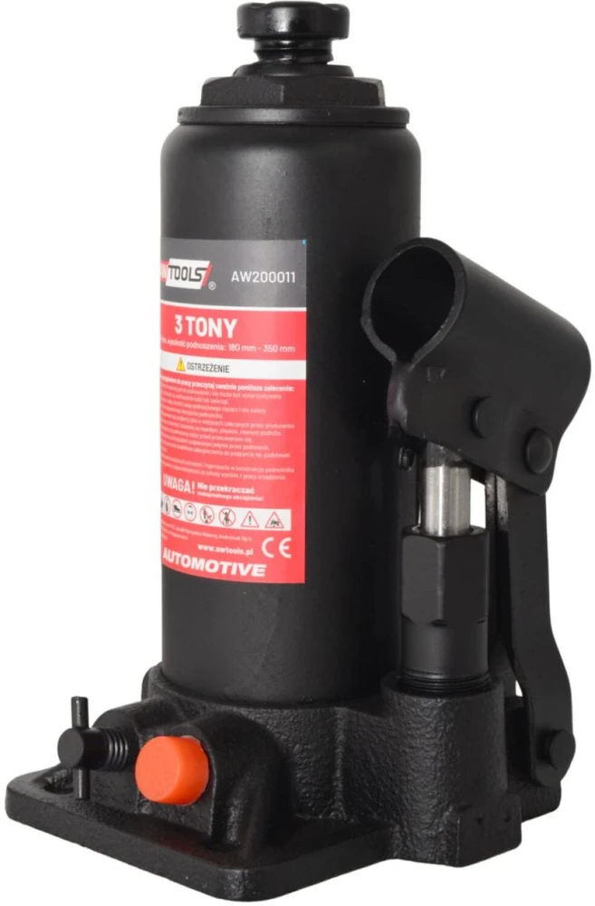 AW-Tools AWTOOLS HIDRAULINIS BUTELINIS KELTUVAS 3T 178-350mm /LAGAMINAS
