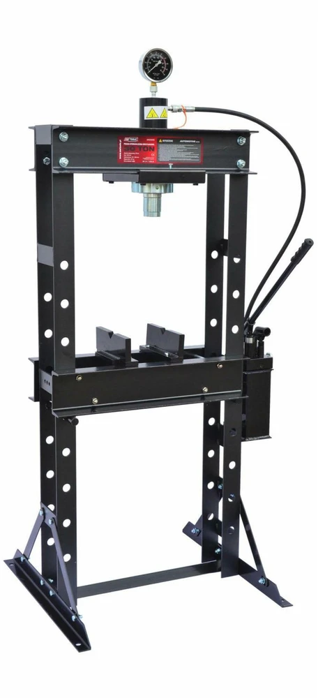 AW-Tools AWTOOLS HIDRAULINIS PRESAS SU MANOMETRU 30T / DVIGUBAS STŪMOKLIS