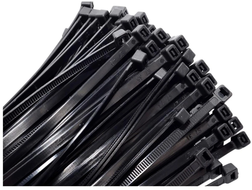 AW-Tools AWTOOLS PLASTIKINIAI KABELIŲ SURIŠTUKAI JUODI 4,8×160/100 vnt.