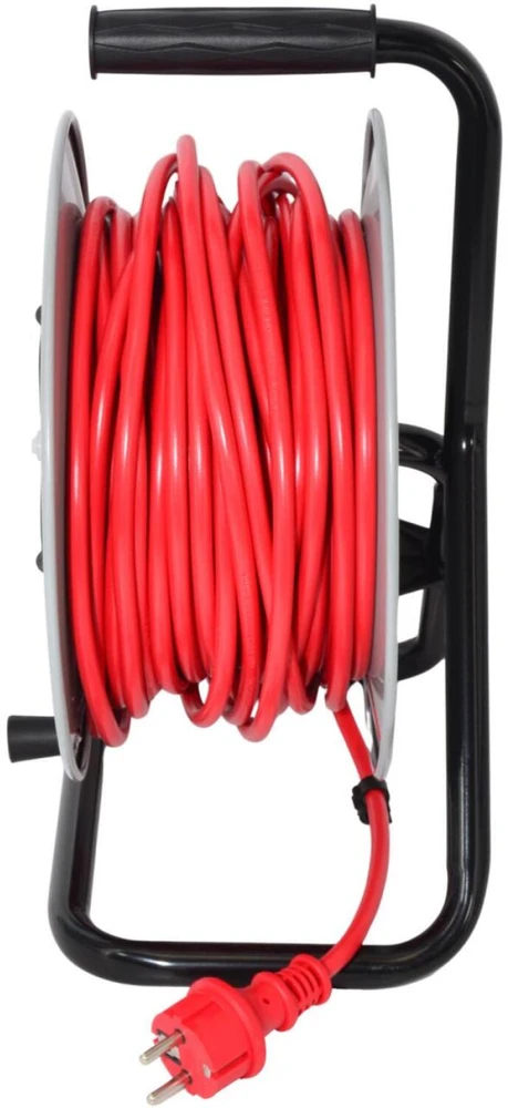 AW-Tools AWTOOLS BŪGNINIS ILGINTUVAS METAL PROFI PRO 30m 3×2,5mm RAUDONAS 16A / 3680W / IP44