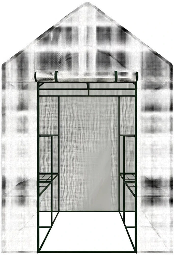 AW-Tools AWTOOLS SODAS ŠILTNAMIS Baltas 143x143x195cm