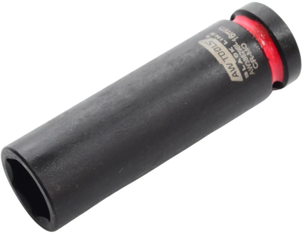 AW-Tools AWTOOLS SMŪGINIŲ GALVUČIŲ RINKINYS 1/2″ 10 vnt. 10-24mm ILGOS Juodas LINE