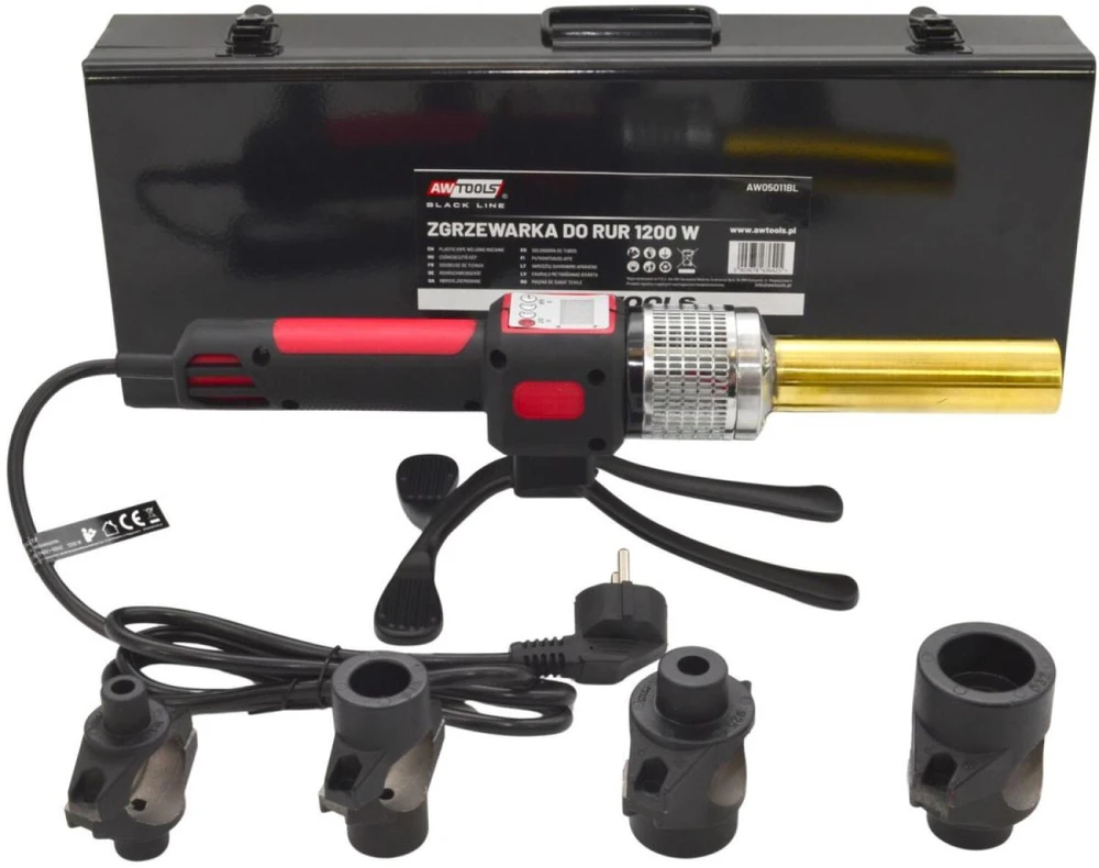 AW-Tools AWTOOLS PVC VAMZDŽIŲ VIRINIMO APARATAS (TRZPIENIOWA) 16-32mm 1200W