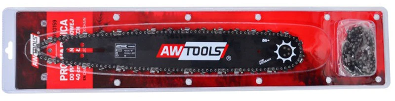 AW-Tools Pjūklo juosta ir grandinė AWTools AW80159BL; 40 cm; .325''; 66; 1,3 mm