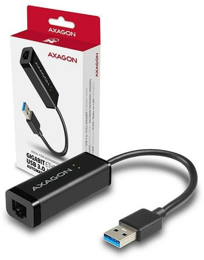 AXAGON ADE-SR Type-A USB3.0 – Gigabit Ethernet 10/100/1000 adapteriai