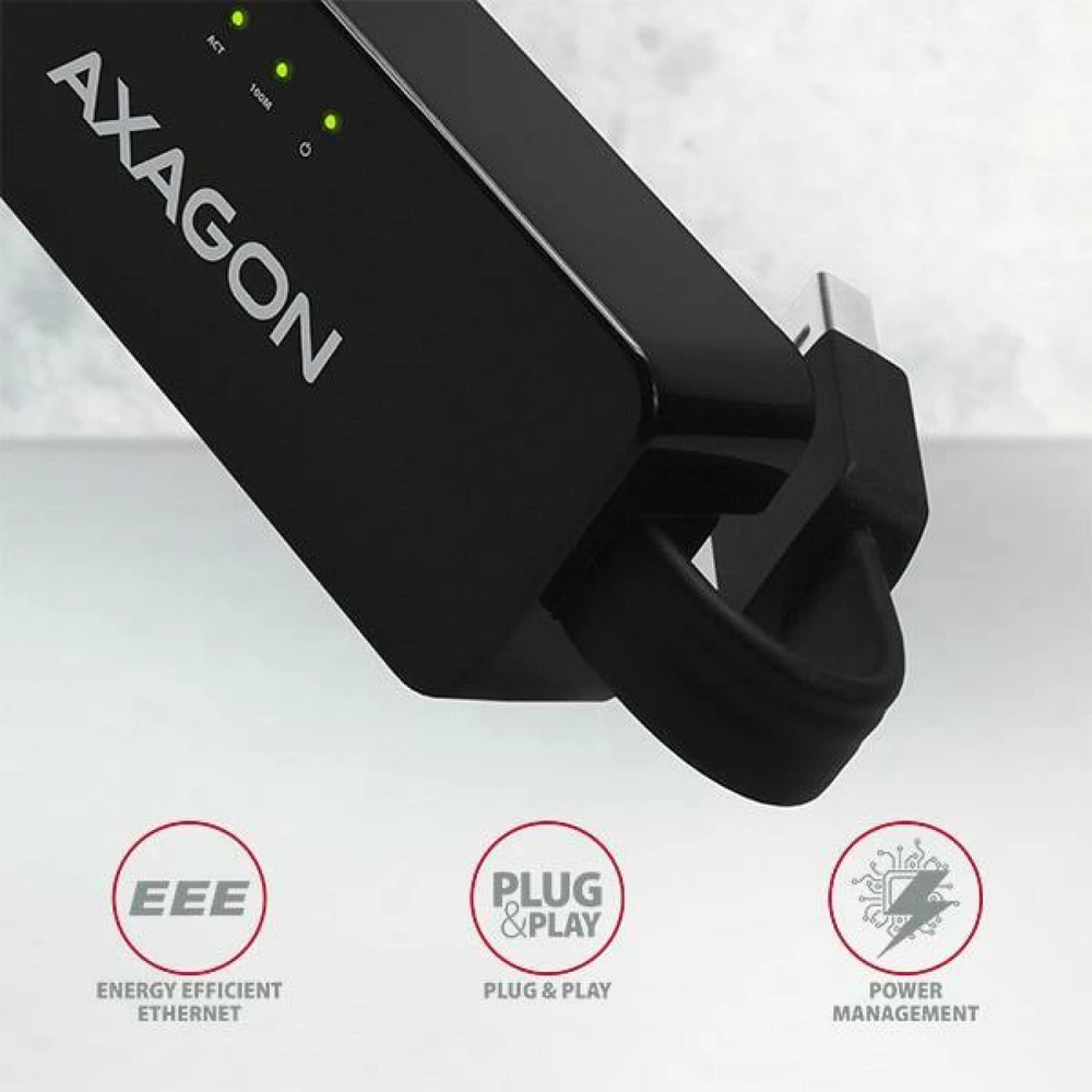 AXAGON ADE-XR Type-A USB2.0 – Fast Ethernet 10/100 adapteriai