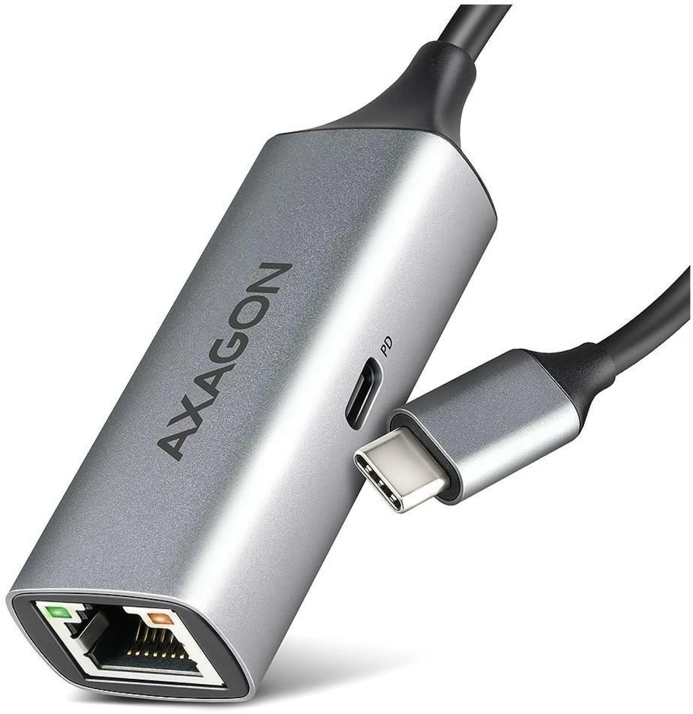 AXAGON | ADE-TXPD USB-C Gigabit Ethernet adapteris su PD 100W