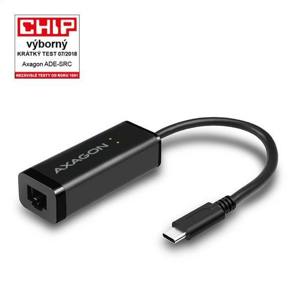 AXAGON ADE-SRC Type-C USB3.1 – Gigabit Ethernet 10/100/1000 adapteriai