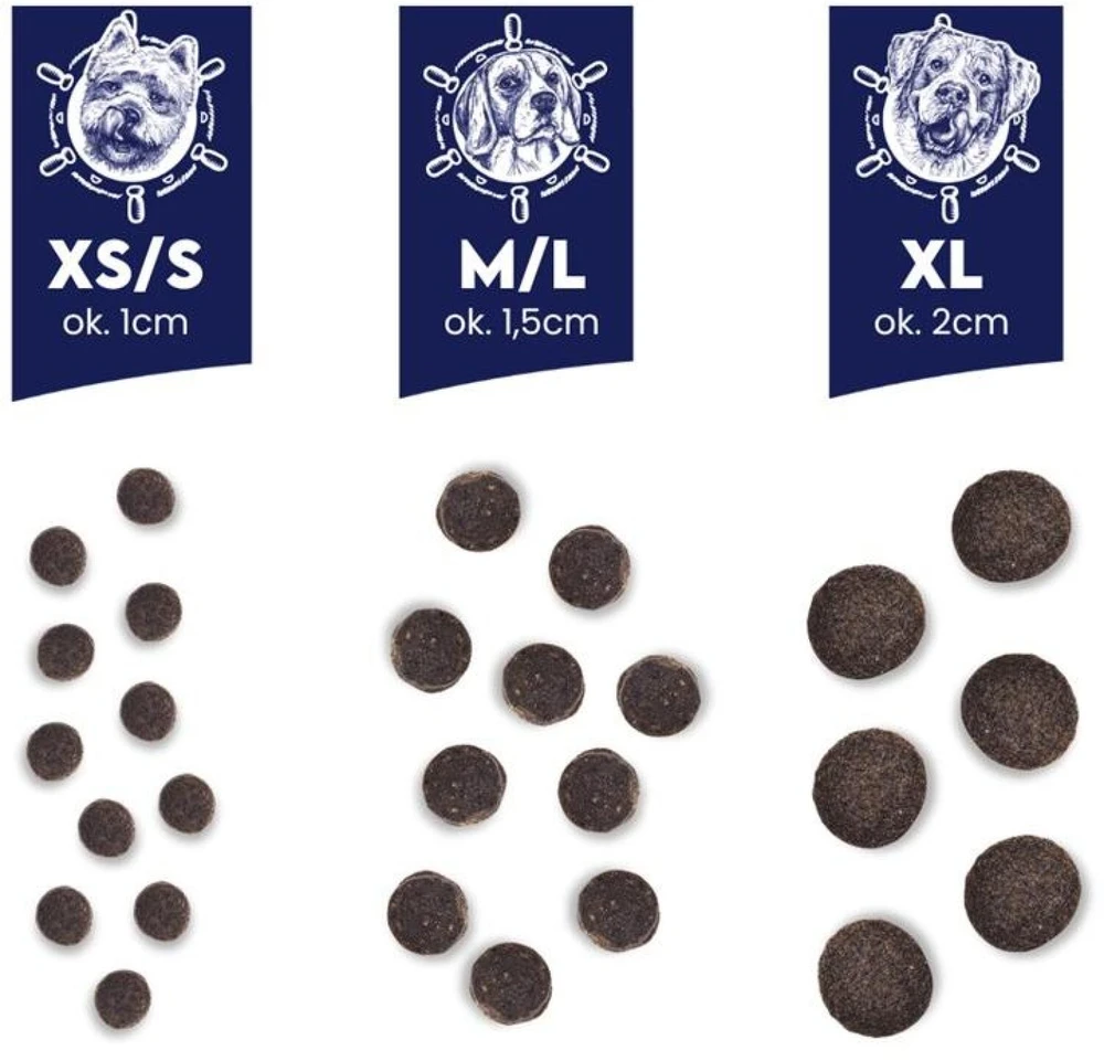 BALTICA Excellent Hypoallergenic Suaugusiems Didelių ir itin didelių veislių šunims su lašiša – sausas Maistas šunims – 12kg