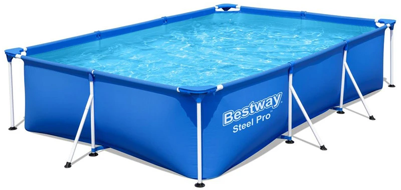 Bestway Steel Pro 56404 antžeminis baseinas Karkasinis baseinas Stačiakampis 3300 L Mėlyna