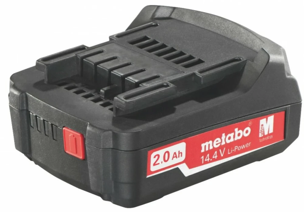 Akumuliatorius Metabo; 14,4V; 2,0 Ah; Li-ion