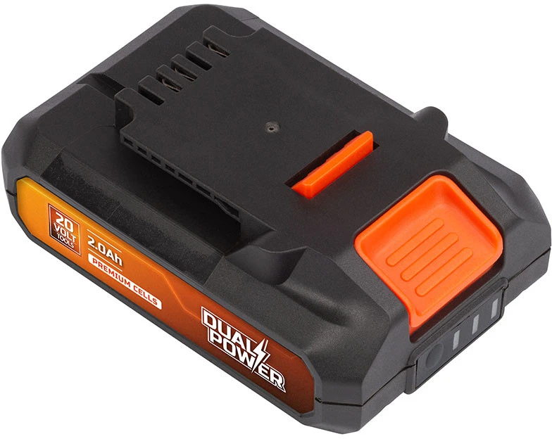 POWERPLUS Akumuliatorius 20V 2AH Dual Power Powdp9021 – tik dvigubos galios 20V įrankiams