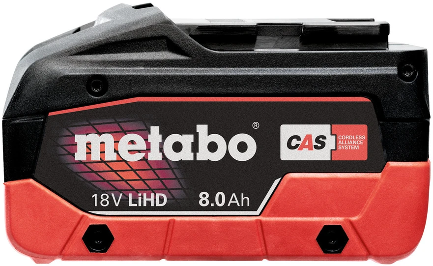 Priedų rinkinys Metabo 685135000; 18 V; 4x8 Ah + pakrovėjas ASC 145 Duo