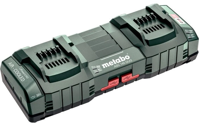 Priedų rinkinys Metabo 685135000; 18 V; 4x8 Ah + pakrovėjas ASC 145 Duo