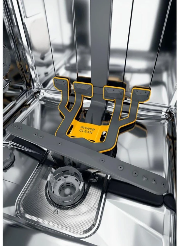 Bauknecht Indaplovė B7F HS51 X, 15 rinkinių, 41 dB, B, 8 programos, nerūdijantis plienas, PowerClean Pro, ProComfort