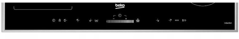 Kaitlentė BEKO HII 84500 FHTX - Juodas - Built-in - Zone induction hob - 1500 W - 14.5 cm - 1800 W