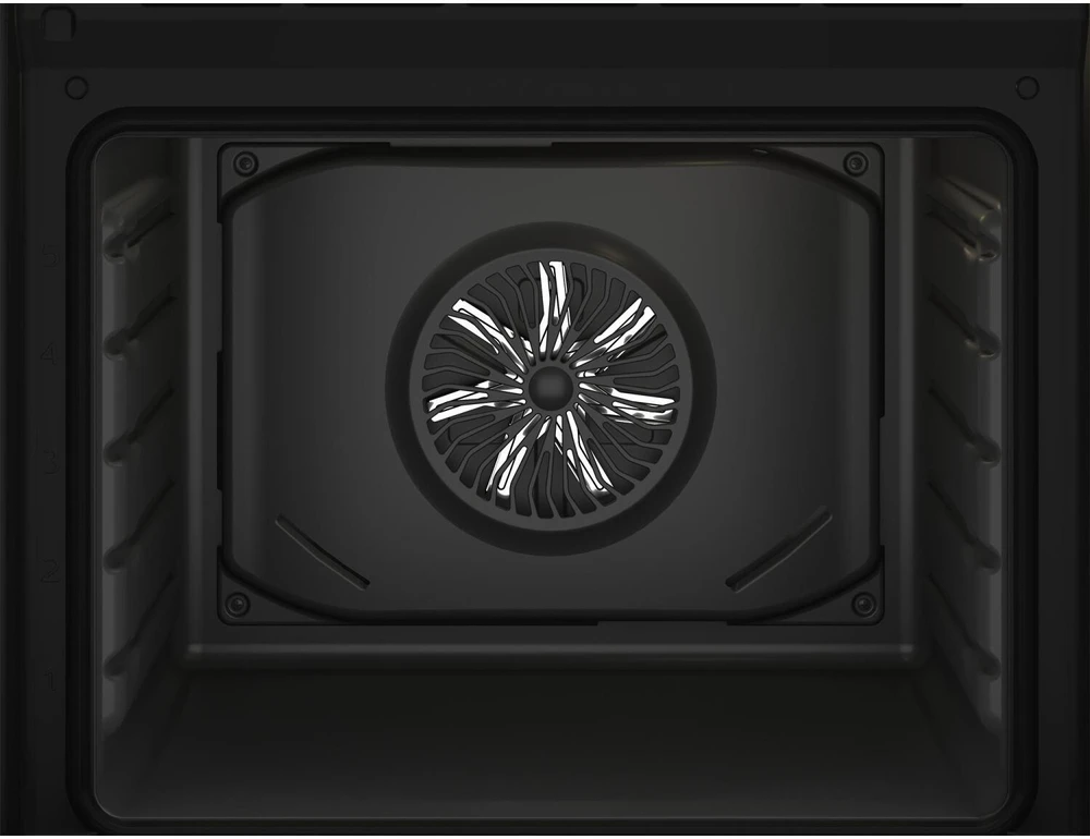 Beko orkaitė BBIE12000X, 66l, 6 režimai, SteamShine valymas, halogeninė lemputė, įmontuojama
