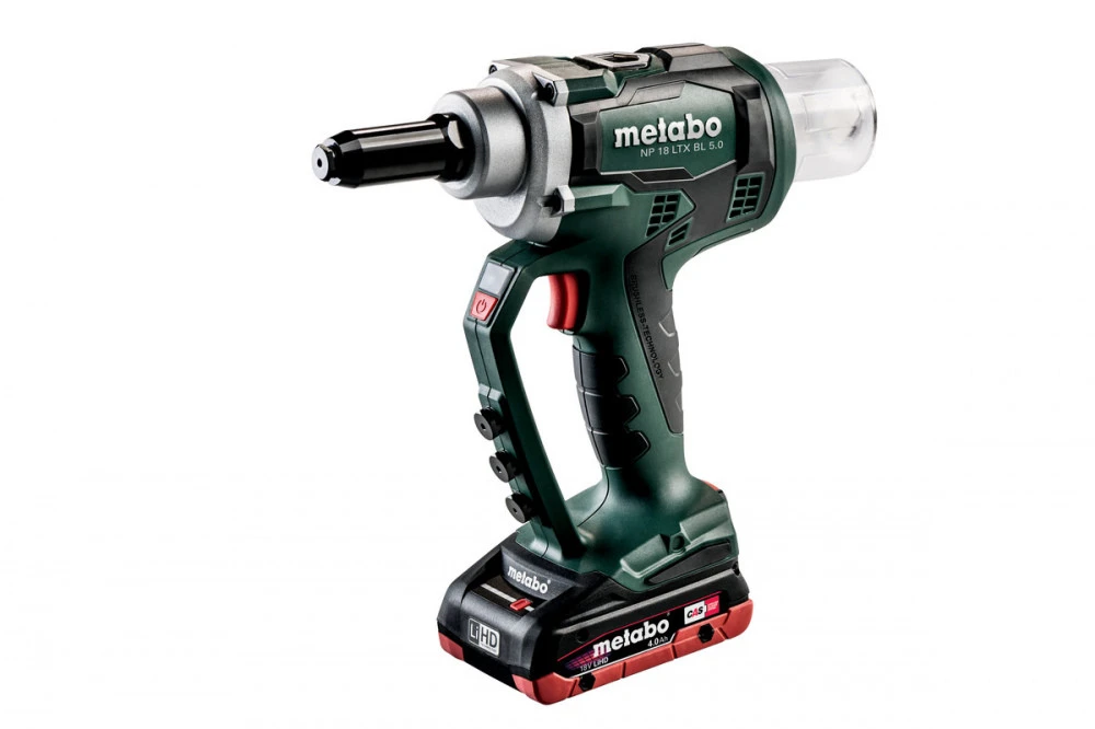Akumuliatorinis kniediklis NP 18 LTX BL 5.0 / 2 x4,0 Ah LiHD, Metabo