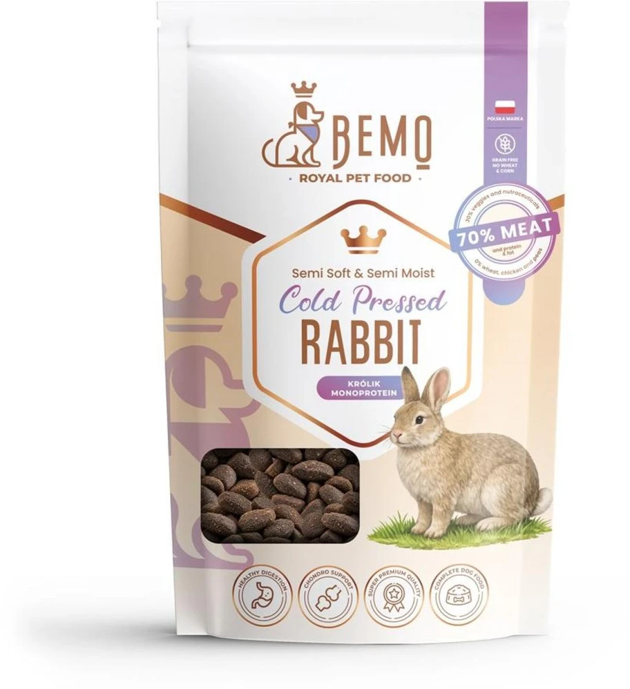 BEMO Mėginys šalto spaudimo triušiena 70 g