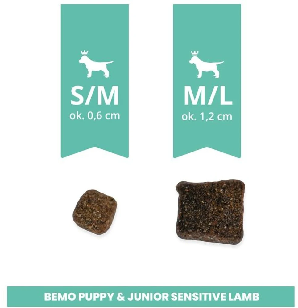 VetExpert Bemo Maistas sausa Puppy Junior Sensitive ėriena – ėriena medium/large 10 kg