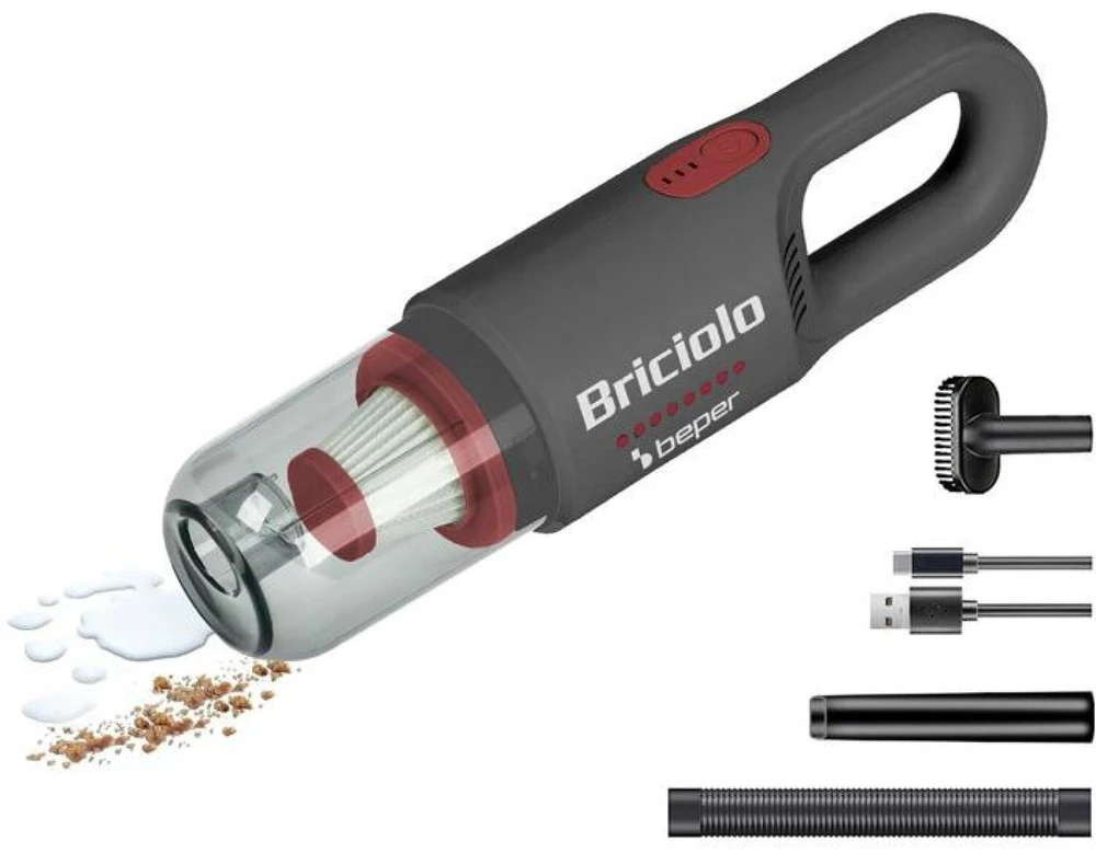 Kompaktiškas rankinis dulkių siurblys Beper P202ASP401, 400 ml