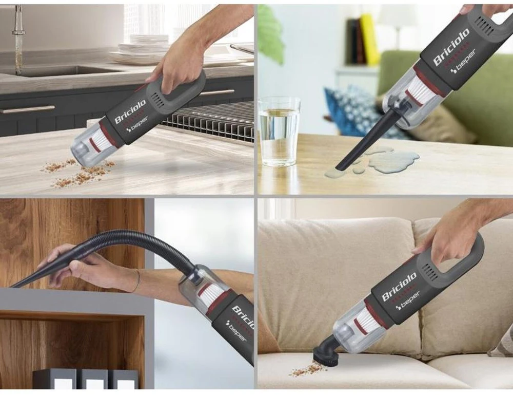 Kompaktiškas rankinis dulkių siurblys Beper P202ASP401, 400 ml