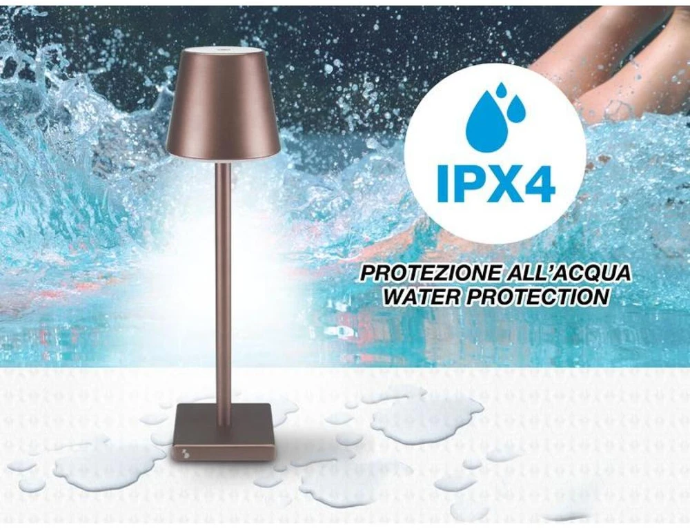 Įkraunama stalinė lempa su jutikliniu jungikliu Beper P201UTP103, 2 W