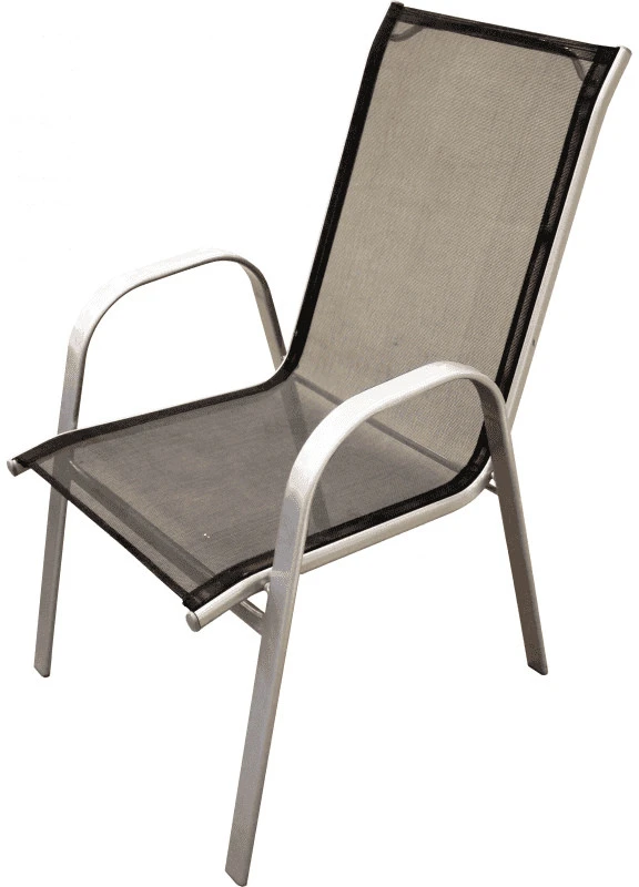 Besk Kėdė metalinė juoda 54X70X95cm