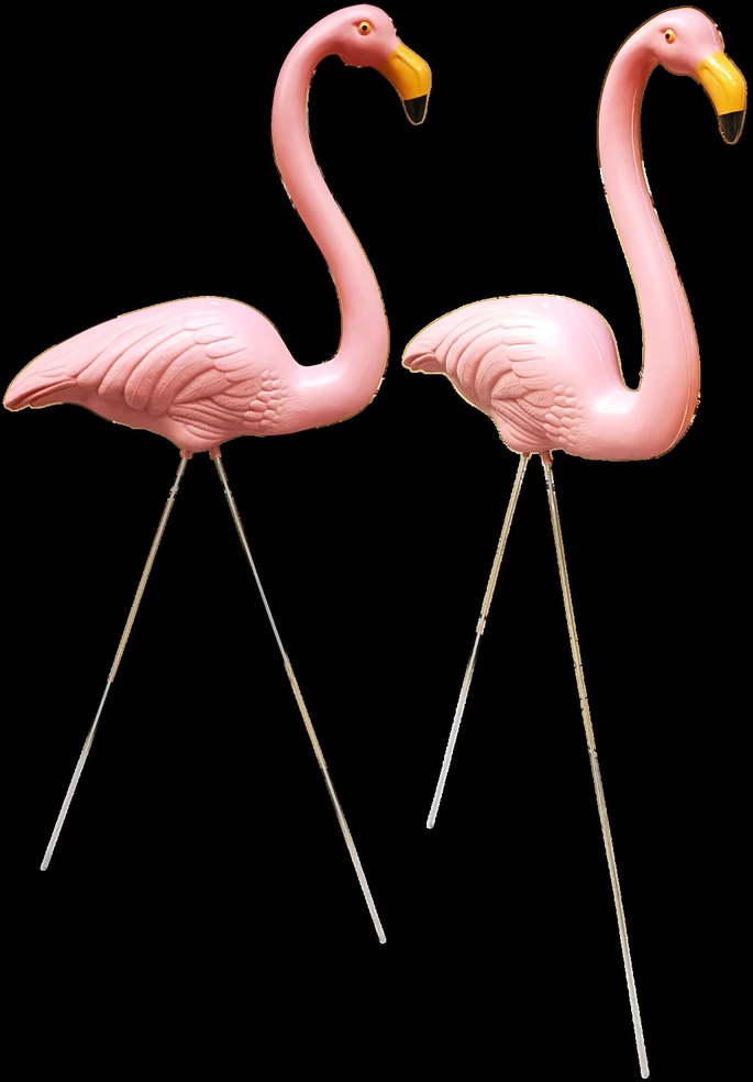 Besk Sodo dekoracija Flamingas, 2 vnt.