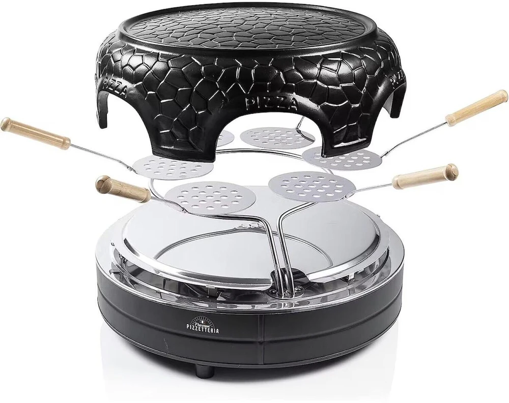 Vaflinė Bestron Bestron PizzateriA APD600Z, pica per (juoda)