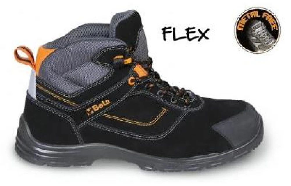 SAUGOS BETAI BETA BETA FLEX S3, NUBUCK ACTION, 45 DYDIS