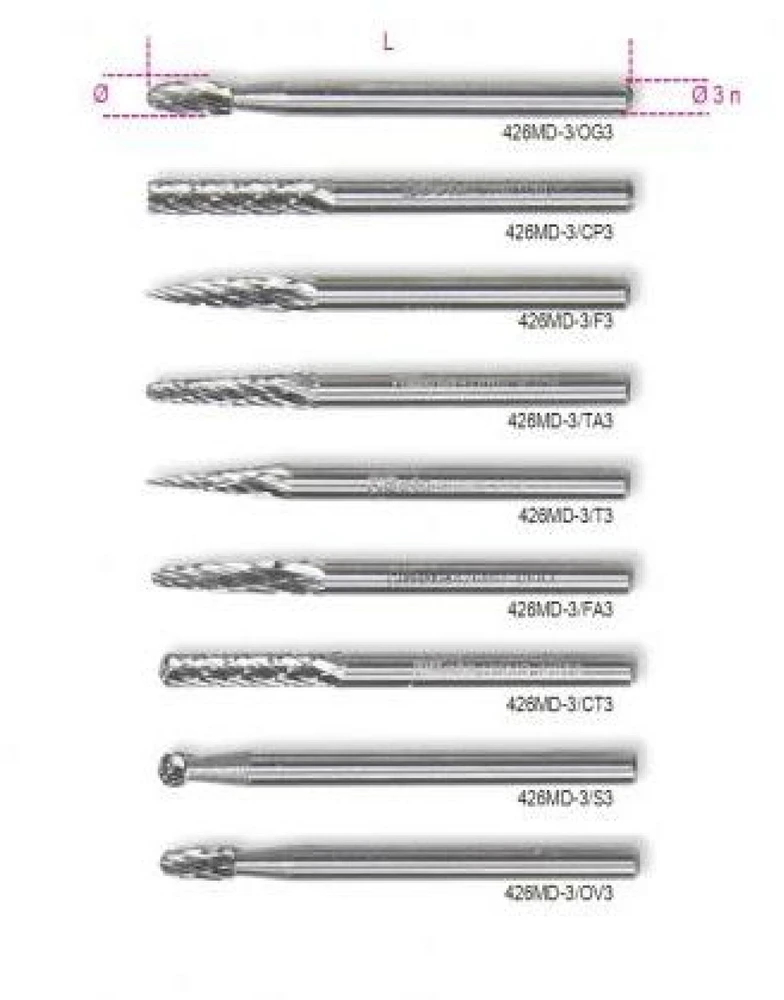 BETA PILNIK SUKAMASIS OWALNY 3mm